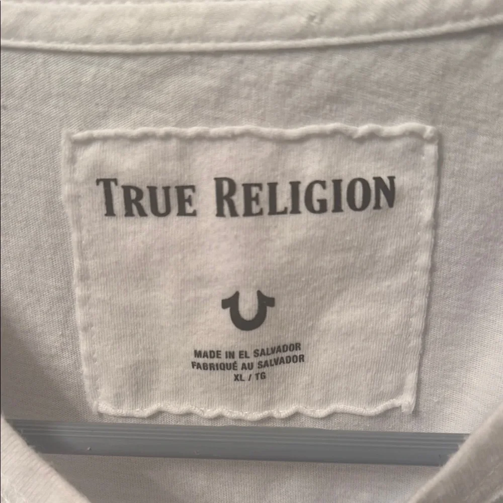 True Religion White Men's T-Shirt